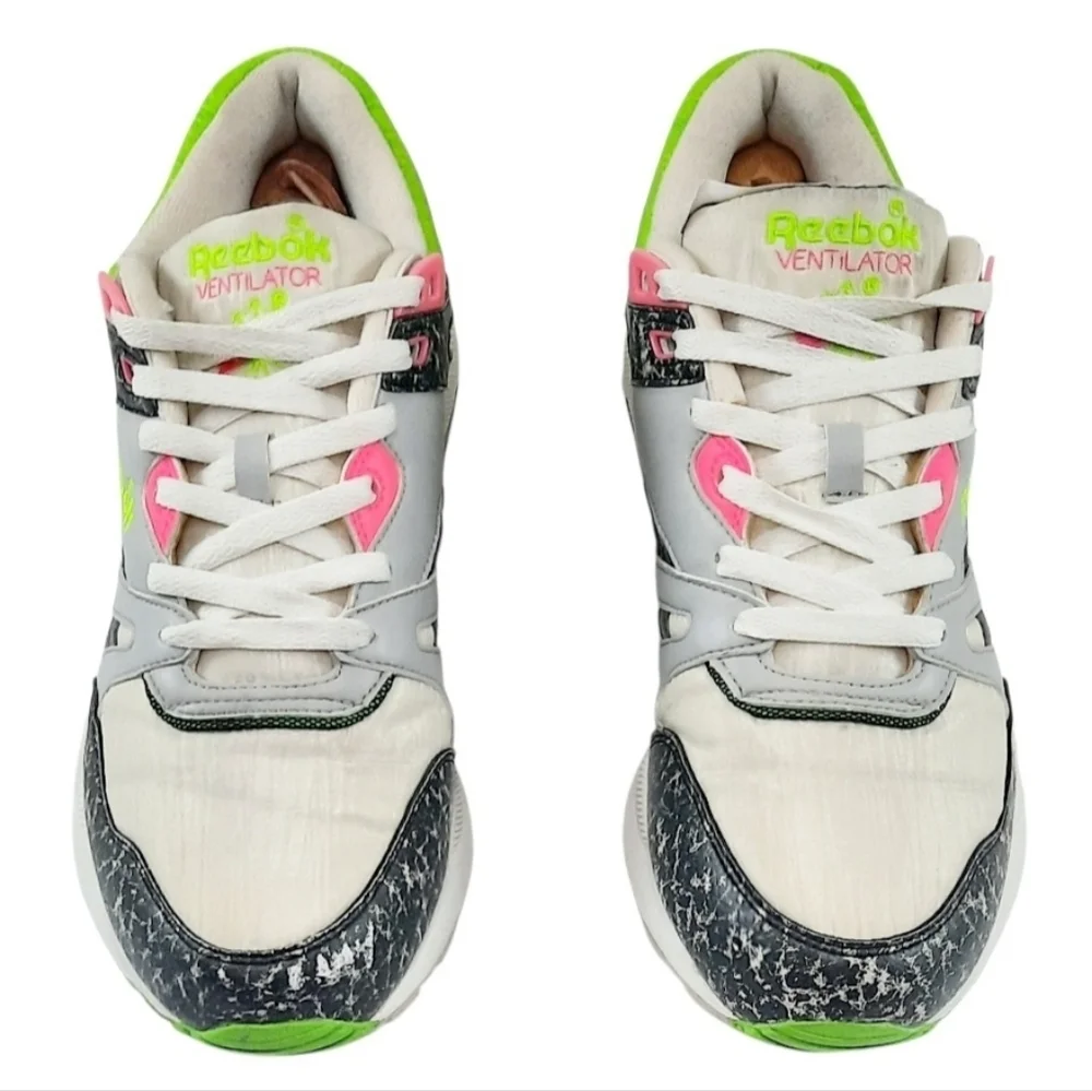 Reebok Ventilator Vintage sneakers (1991) Chalk/Grey-Green-Pink - M45717